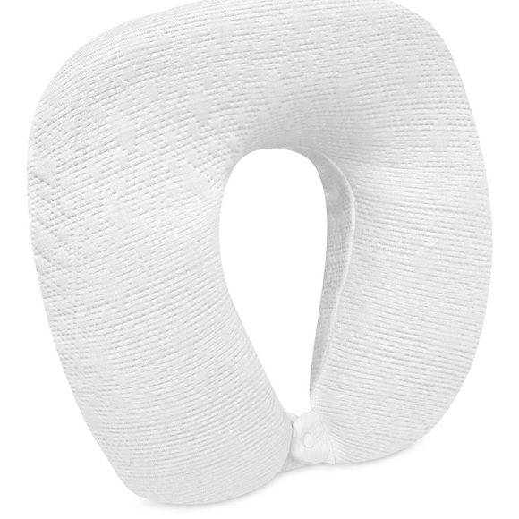 SensorGel Gel Infused Memory Foam U-Neck Travel Pillow - Picture 3 of 6